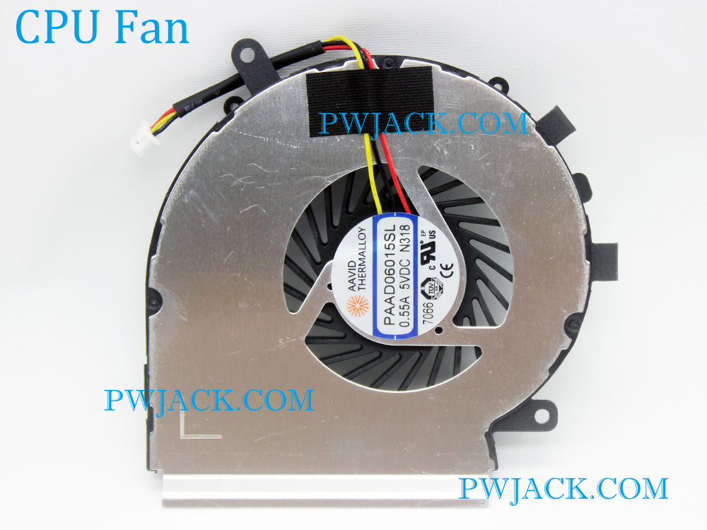 (image for) CPU GPU Fan for MSI GE72 GL72 GP72 PE70 WE72 6QC 6QD 6QE 6QF 6QL 7QF 7RJ 7RJX MS-1794 MS-1795